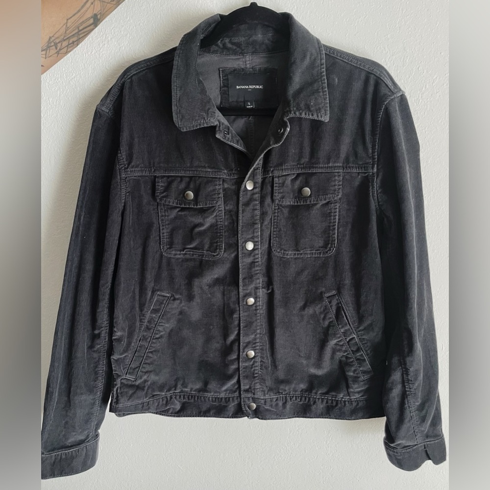 Banana Republic Corduroy Trucker Light Jacket